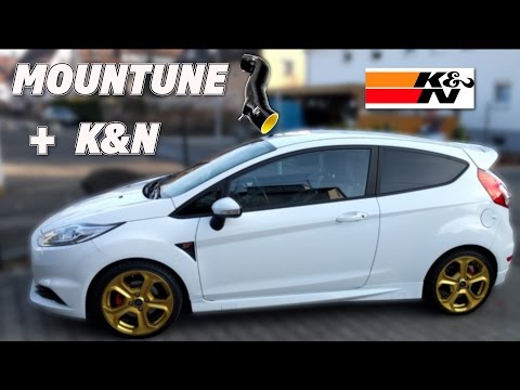 Fiesta ST Mountune Induction Hose + K&N install and sound