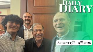 PFL-My Daily Diary for August 13th - 17th, 2026!