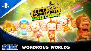 PlayStation Super Monkey Ball Banana Mania - Wondrous Worlds | PS5, PS4 anuncio