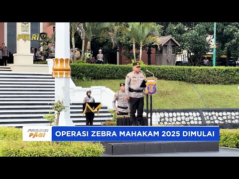 POLDA KALIMANTAN TIMUR GELAR PASUKAN OPERASI ZEBRA MAHAKAM 2025
