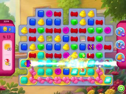 Homescapes Level 3314 With No Boosters - Super Hard Level