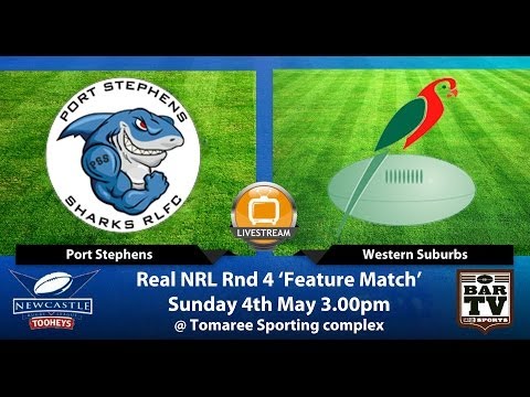 Real NRL Round 4 'Feature Match - Port Stephens v Wests'