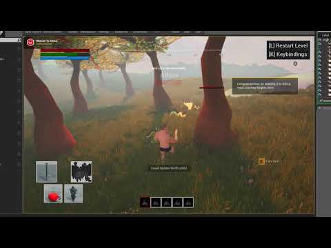 Attika: Origins - Notification Test (Scrapped) - (Unreal Engine 4 Video Game)