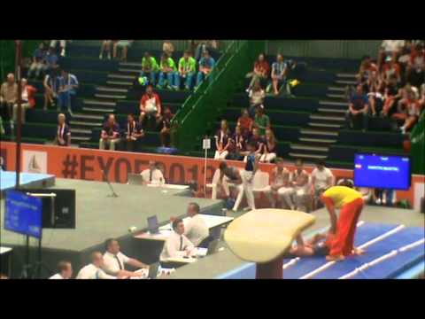 Andres Martin mala caida en salto (FOJE)