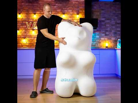 Make a giant HARIBO Gummy Bear. #varietyshow #challenge