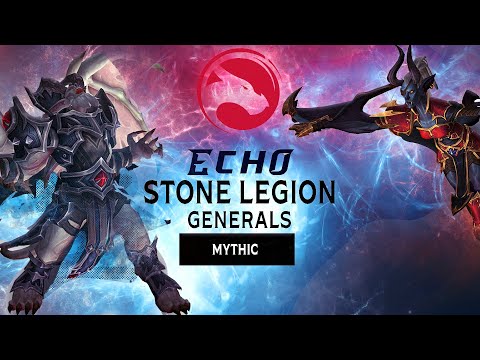 Echo Vs Stone Legion Generals Mythic World 2nd (Raid Leader PoV)
