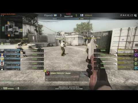 DreamHack Winter 2014 EU Qualifier: 3D vs F3 G3 | Team 3DMAX vs FlipSid3 Tactics G3 (21.10.2014)