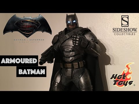 ARMOURED BATMAN || Hot Toys 1/6 Scale Batman V Superman Armoured Batman Showcase