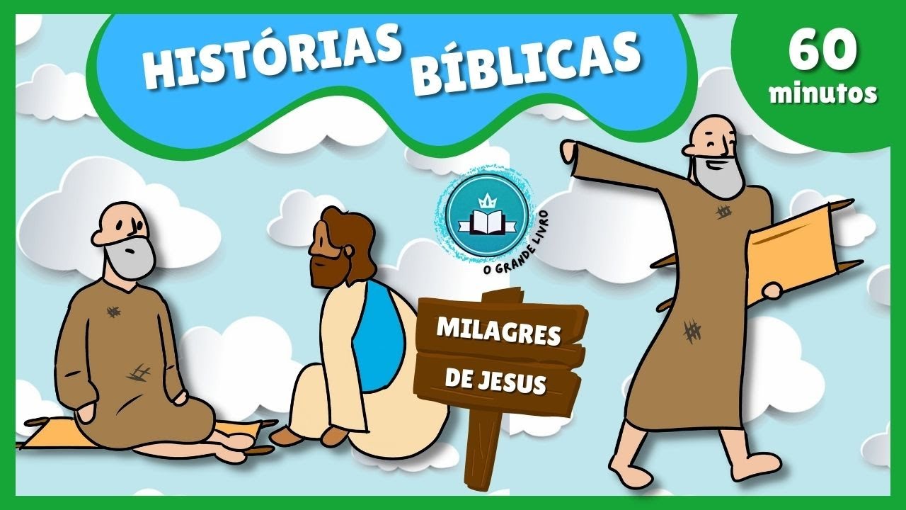 MARATONA BÍBLICA! Milagres de Jesus | O Grande Livro [60 minutos]