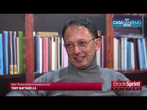 Tony Mattarella da Casa Sanremo 2020 - BookSprint Edizioni