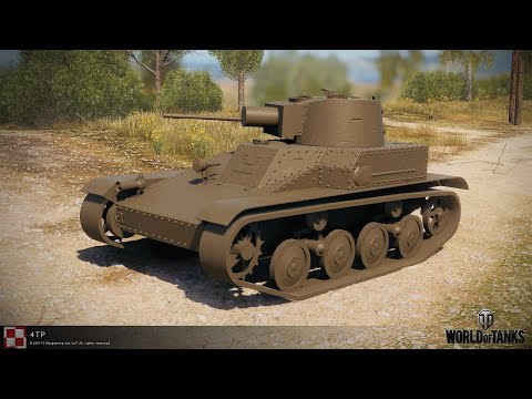 World of Tanks  - 4TP - Tier 1 Light Tank - #4