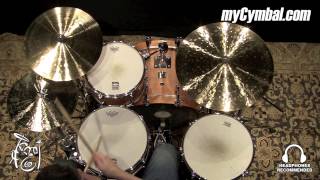 Video thumbnail for Paiste 16" Signature Precision Crash Cymbal (4101416-1050815F) by Memphis Drum Shop