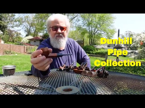 My vintage Dunhill pipe collection