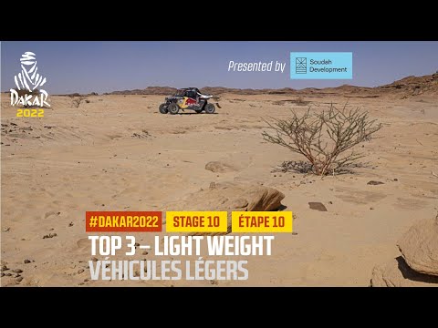 Light Weight Vehicles Top 3 presented by Soudah Development - Stage 10 - #Dakar2022