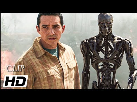 Rev-9 vs Grace Highway Chase Scene - TERMINATOR 6: DARK FATE (2019)