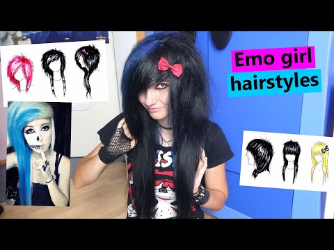 Different Emo Hairstyles (Girls)