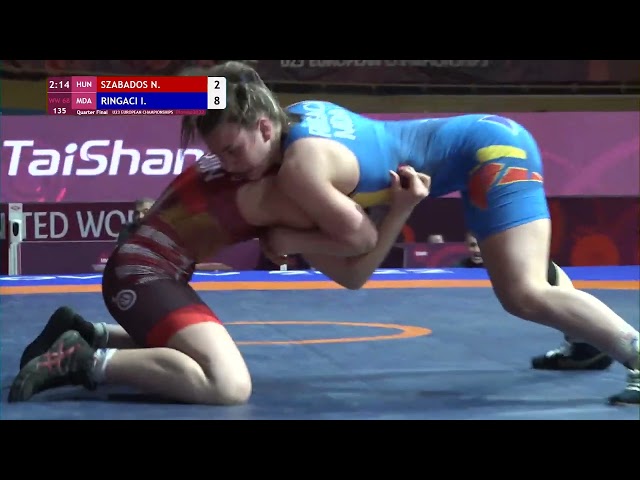 1736 | 135 | U23 WW 68kg | 1/4 Final | SZABADOS Noémi (HUN) | RINGACI Irina (MDA)