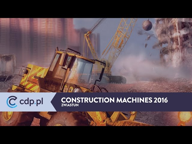 Video teaser for Construction Machines 2016