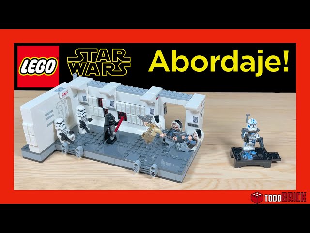 Vídeo relacionado con Lego Star Wars: Una Nueva Esperanza Abordaje de la Tantive IV Juguete de Construcción Coleccionable con Nave Estelar, Regalo para Niños y Niñas de 8 Años o Más, Fans de la Saga y Coleccionistas 75387