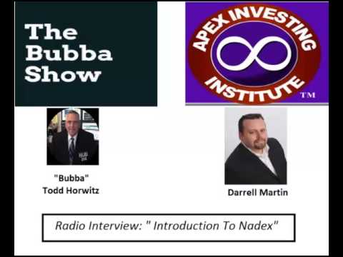 Bubba Show Interview with Darrell Martin- Intro To Nadex