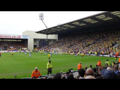 FROM THE STAND: Watford score after Leicester miss penalty (watch in HD)