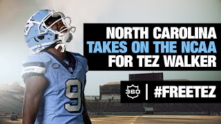 Devontez “Tez” Walker & North Carolina take on the NCAA and ignite a movement - NFL360 | #FREETEZ