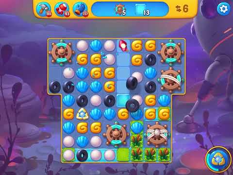 Fishdom level 6239 no boosters フィッシュダム ノーマル [Friend's]