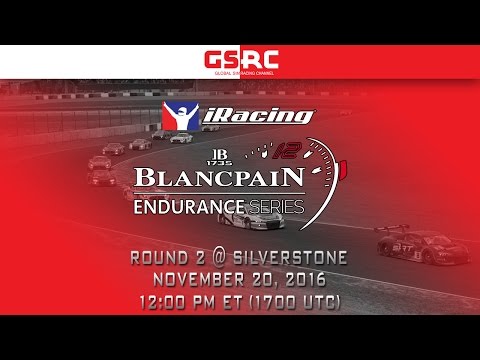 iRacing Blancpain Endurance Series - 2016 Season 4 - Round 2 - Silverstone