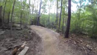 Mo-Flo trail video from August 2015 at Allatoona Creek Park.