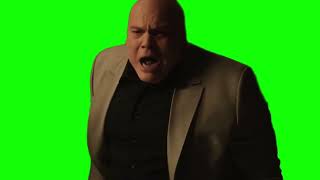 Wilson Fisk Kingpin "what did you do?" Echo green screen