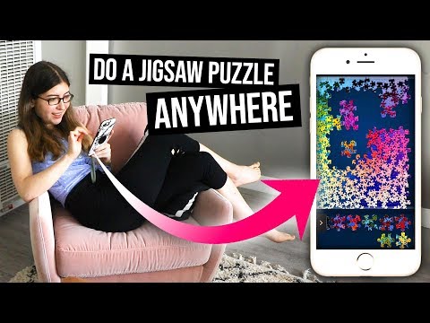 How to Do Jigsaw Puzzles Literally Anywhere - YouTube