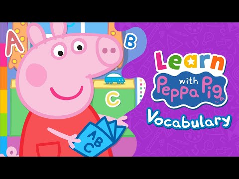Peppa Pig Learns New Words With You! 🐷📖 Learn With Peppa - Vocabulary
