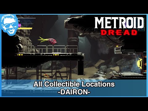 DAIRON 100% Item Collection - All Collectible Locations Guide - Metroid Dread