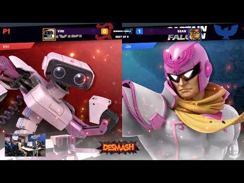 Viri (R.O.B.) vs Sean (Captain Falcon) - DeSmash Slam Dunk: May 2022 Winners Finals