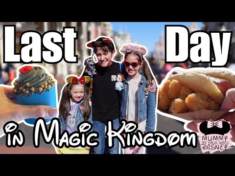 Can We Get It All Done? Last Day in Magic Kingdom Vlog