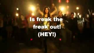 freak the freak out karaoke instrumental by victoria justice full version + on screen lyrics