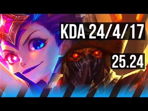 ZOE vs URGOT (MID) | 24/4/17 | EUW Master | 25.24
