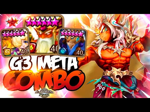 G3 META COMBO with Okeanos and Twin Angels - Summoners War
