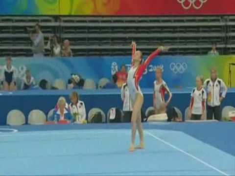Joeline Moebius - 2008 Olympic Games - Qualifications FX