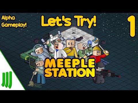 Let's Try Meeple Station! | Early Alpha | Colony Management Gameplay | Episode 1 - Meet the Meeples