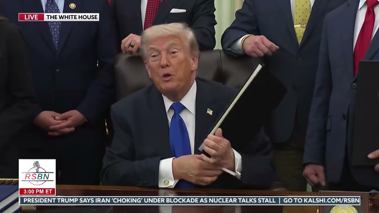 FULL EVENT: President Trump Signs Executive Orders for Retirement Accounts and More - 04/20/26