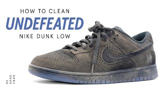 How To Clean Undefeated Nike Dunks With Reshoevn8r