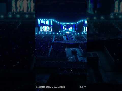 190406 EUPHORIA - JUNGKOOK  BTS LOVE YOURSELF BKK [ FANCAM ]
