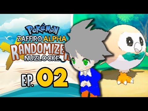 ROWLET SEI TU?? CATTURO UNO SHINY! - Pokémon Zaffiro Alpha Extreme Randomizer Nuzlocke ITA #02