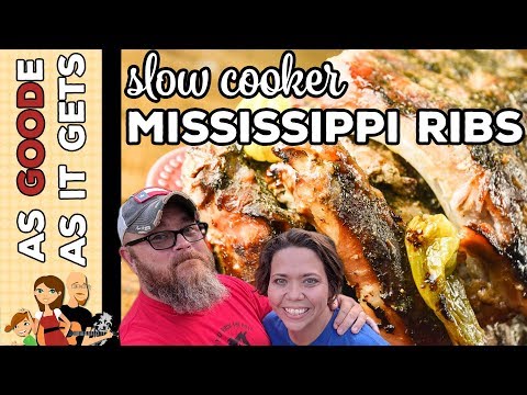 Slow Cooker Mississippi Ribs