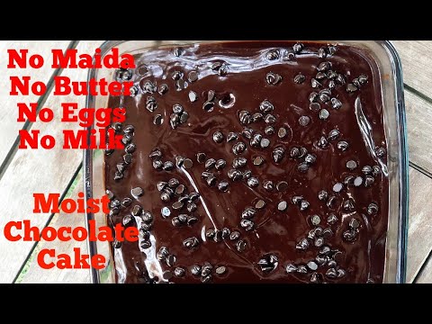ONE BOWL CHOCOLATE CRAVING CAKE|MOIST & CHOCOLATY CAKE |Chocolaty dessert|  Flavourful Food By Priya