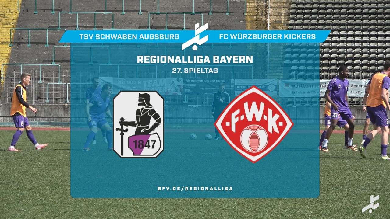 TSV Schwaben Augsburg vs Würzburger Kickers Highlights