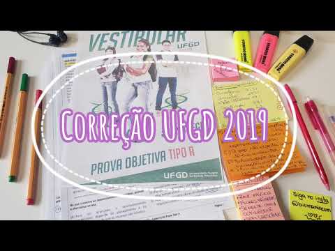 UFGD 2019 (APLICAÇÃO 2018) comentada  - Biologia