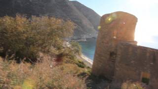 preview picture of video 'En el castillo de la Cala de San Pedro, Las Negras, Almería'