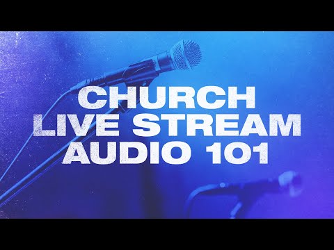 Church Livestream Audio Setup for Absolute Beginners!